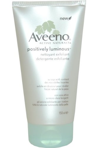 Aveeno Positively Luminous Exfoliating Cleanser 150ml