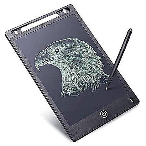 RYLAN Portable LCD Writing Board Slate Drawing Record Notes Digital Notepad with Pen Handwriting Pad Paperless Graphic Tablet for Kids at Home School, Writing Pads, Writing Tablet (Multi)