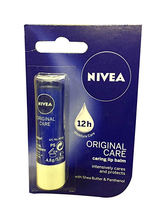 Nivea Essential Care Lip Balm 4.8g-PACK OF 2