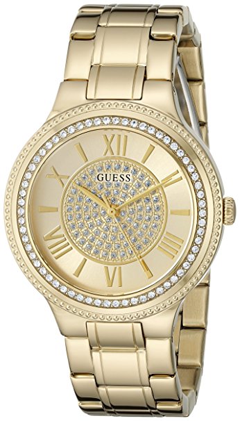 GUESS Watches Stainless Steel Pilot Buckle