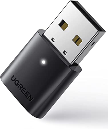 UGREEN Bluetooth USB Adapter für PC, Mini Bluetooth Dongle 5.0 Speziell für Windows 7, 8.1, 10, 11, Bluetooth USB Stick geeignet für Desktop, Laptop, Maus, Tastatur, Kopfhörer, Handy