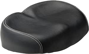 Schwinn Comfort Bike Seat for Men and Women, Replacement Saddle Fits All Adult Bikes with Standard Seat Post, Universal Fit, Bicycle Accessories