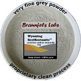 Food Grade 5 Pounds - 100 Pure Bentonite Clay Facial and Body Detox Cleanser