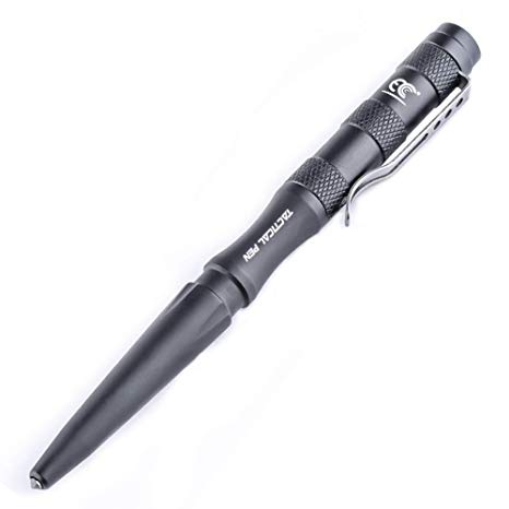 MCCC Professional Defender Tactical Pen, Self Defense Emergency Tool with Glass Breaker Writing