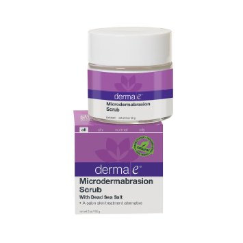 derma e Microdermabrasion Scrub with Dead Sea Salt , 2 oz (56 g)