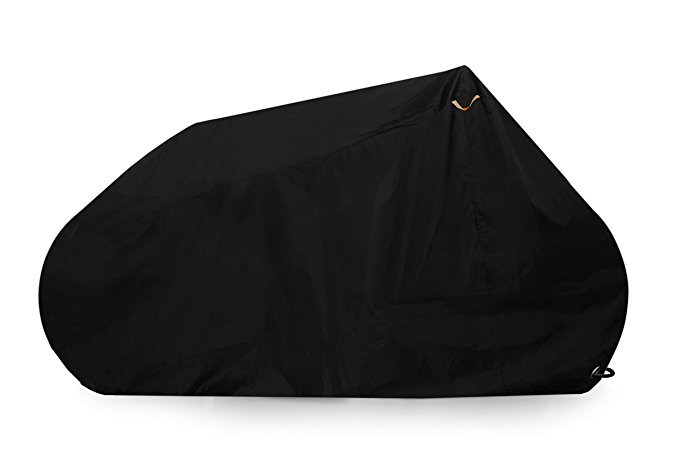 Motorbike Cover - Goose - Premium Grade Lockable Motorcycle Cover - Heavy Duty 210D Waterproof Oxford Fabric - The Ultimate Motorcycle Protection - Black - Various sizes. (Size XL)
