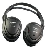 IMAGE Noise Canceling On-Ear Headphones Headset with Carrying Case and Dual Plug Adaptor