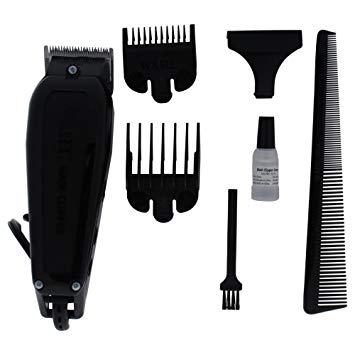 Wahl Professional Basic Home Clipper Kit #8640-500 – Powerful Clipper for Full Haircuts or Touch-Ups – Accessories Included