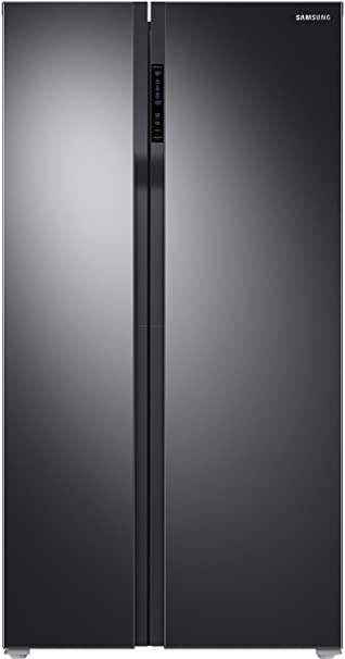 Samsung 604 L Frost Free Side-by-Side Refrigerator(RS55K50A02C/TL, Black, Inverter Compressor)