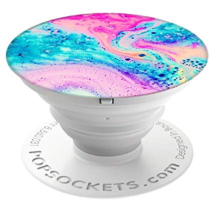 PopSockets Popgrip - [Not Swappable] Expanding Stand and Grip for Smartphones and Tablets - The Bomb