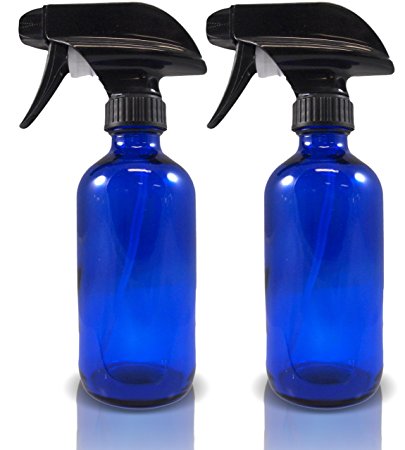 Cornucopia Brands 8-Ounce Glass Spray Bottle (2-Pack)
