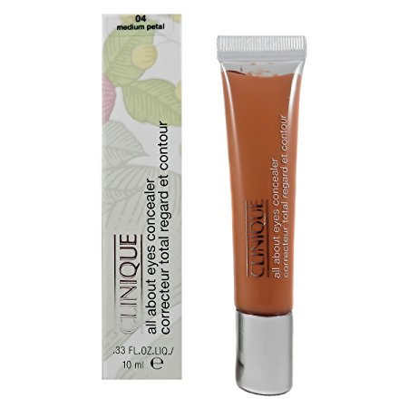 Clinique All About Eyes Concealer Medium Petal for Women, 0.33 Ounce