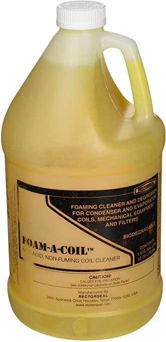 Rectorseal 82632 1-Gallon Foam-A-Coil Coil Cleaner