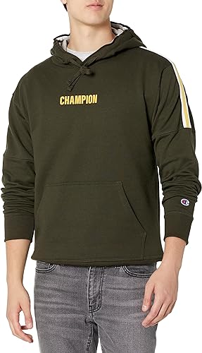 Champion, Powerblend, Hoodie, Comfortable Fleece Sweatshirt for Men