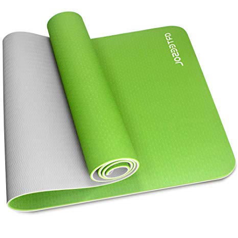 arteesol Yoga Mat, Non-Slip Exercise Mat Pollutant-Free TPE Fitness Mat with Carrying Strap for Yoga/Pilates/Exercises/Gymnastics-183 x 61 x 0.6 cm-8 Colors