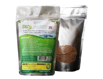 BIOPOND 0.5 lb Bag - Natural and Biological Water Treatment Solutions for Ponds, Lakes, Aquatic, KOI Ponds -- FAST RESULT!