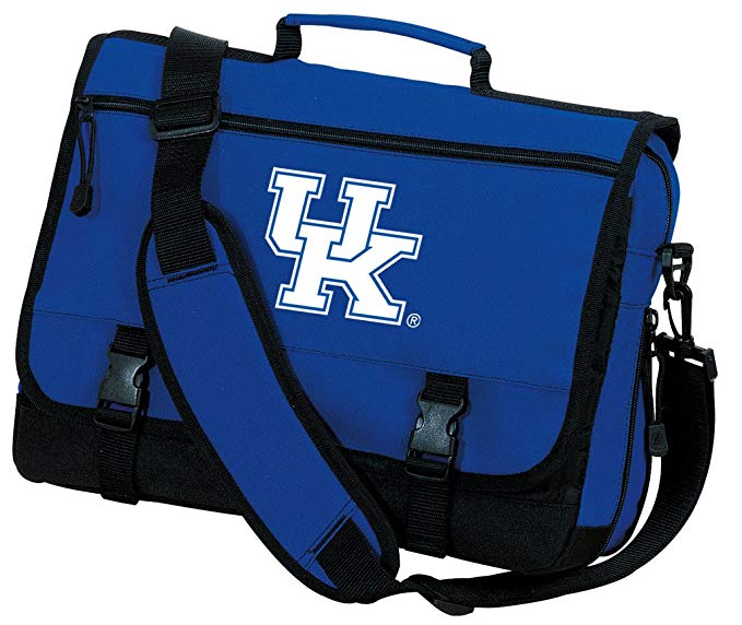 Broad Bay Kentucky Wildcats Laptop Bag OFFICIAL University of Kentucky Messenger Bags