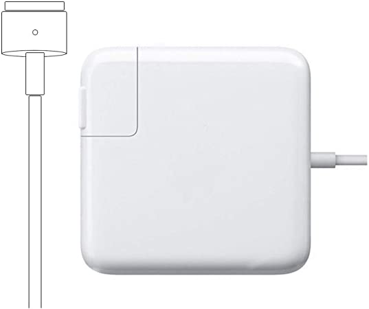 Tasshz MacBook Pro Charger, 85W T-Tip Power Adapter for MacBook Pro 11/13/15/17 Inch (After Mid 2012)