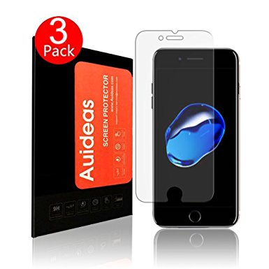 [3-Pack]iPhone 7 Plus Screen Protector,Auideas Apple iPhone 7 Plus (5.5-inch) Tempered Glass Screen Protector for Apple iPhone 7 Plus (5.5-inch)