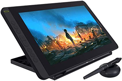 2021 HUION KAMVAS 12 Graphics Drawing Tablet with Screen Full-Laminated Android Support Pen Display Graphic Monitor with Battery-Free Stylus Tilt 8 Express Keys-11.6IN Pen Tablet with Adjustable Stand