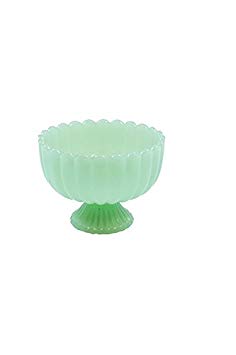 Tablecraft HJ453 Sundae Dish, 4.5" x 4.5" x 3.25", Green