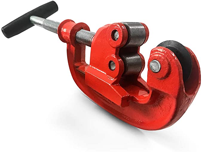 QWORK Heavy Duty Pipe Cutter, 1/8-inch to 2-inch Steel Pipe Cutter