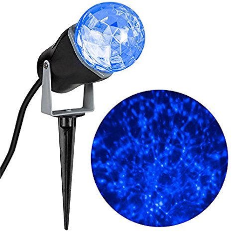 Gemmy 88619 Lightshow Projection-Kaleidoscope Blue