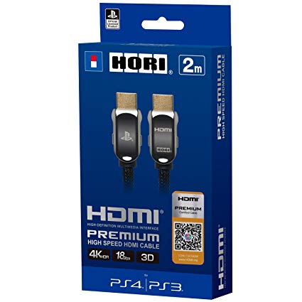 Hori Official PlayStation 4 Premium HDMI Cable, 2m