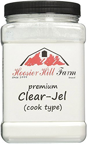 Hoosier Hill Farm Clear Jel Thickener (cook type) NON-GMO large bulk 2 3/4 lb.Jar