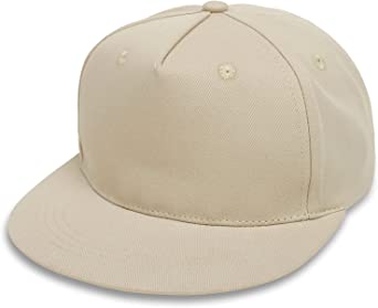 Kids Boy Girl Baseball Cap Baby Sun Hat Adjustable Toddler Trucker Hats with Flat Brim for Summer Outdoor
