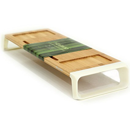 CAMINO MONITOR STANDS M01 | Eco-friendly Bamboo sturdy Board | Modern Design