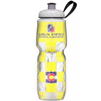Polar Insulated Water Bottle (24-Ounce, USA Pro Cycling Challenge Yellow Leader Jersey)