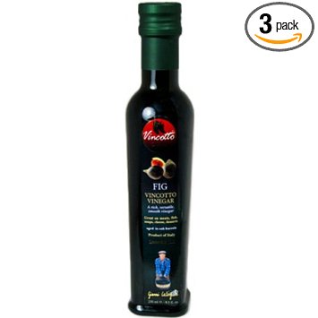 Gianni Calogiuri Fig Vincotto Vinegar, 8.5-Ounce Bottles (Pack of 3)