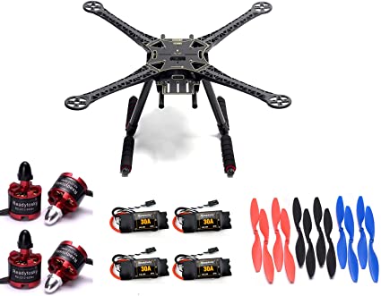 S500 Quadcopter Frame 2212 920KV Brushless Motor 30A 2-6S ESC  1045 Propeller