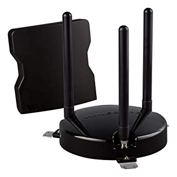 Winegard WF-3035 Black ConnecT WF1 WiFi Extender (Secure RV Internet, 3x High Performance Antennas, RV WiFi Booster (Black Outdoor Unit))