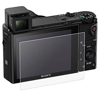 PCTC® Sony RX100 IV Tempered Optical Glass LCD Screen Protector Skin Anti-scrach High Transparency Crystal-clear Tempered Glass for Sony RX100 III Sony RX100 IV