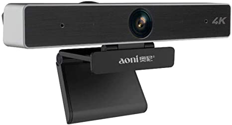 AONI A488-4K 4K Ultra HD Video Conference Webcam with 5X Digital Zoom