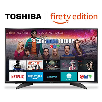 Toshiba 43LF421C19 43-inch 1080p HD Smart LED TV - Fire TV Edition