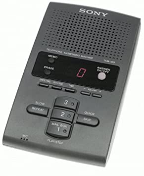 Sony TAM100 Gray Answering Machine