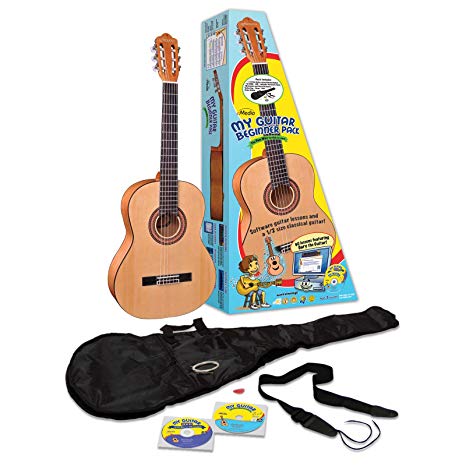 eMedia My Guitar Beginner Pack for Kids, 1/2 Size, 30"
