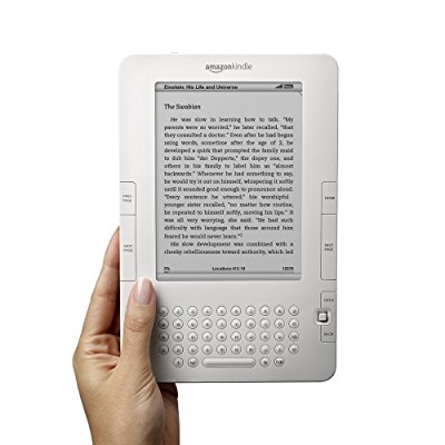 Kindle Wireless Reading Device, Free 3G, 6" Display, White - 2nd Generation