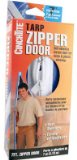 Homax Products 6025 CinchTite Peel N Stick Tarp Zipper Door 7