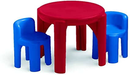 Little Tikes Table & Chairs Set-Primary Colors