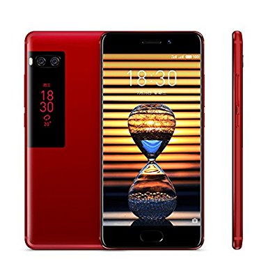 Original Meizu Pro 7 Smartphone 4GB 64GB 5.2" 19201080 Super AMOLED Screen Octa Core Helio P25 Dual Camera Two-sided Screen (Red)