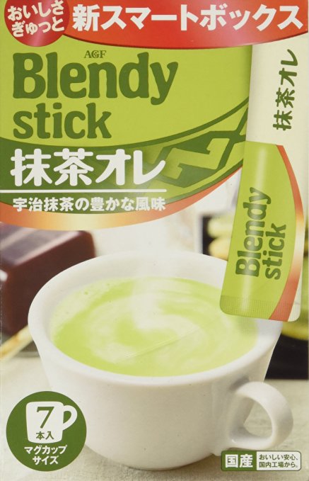 1 X Blendy Stick Matcha Latte 3.7oz(15g x7stick)