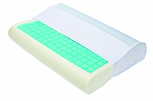 Obusforme PL-Gel-CT Thermagel Memory Foam Contour Pillow