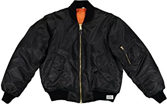 MA-1 Bomber Flight Jacket Reversible Air Force Military Coat with Official Army Universe Pin