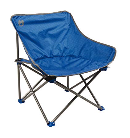 Coleman Camping Chair Kickback, super compact and lightweight folding chair, sturdy steel frame, portable camp chair, use for festivals, fishing, beach and garden