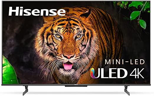 Hisense 55U88H - 55" Smart 4K Premium ULED HDR Mini-LED 120 Hz Google TV Dolby Vision HDR10  with Quantum Dot Technology (Canada Model) (2022)