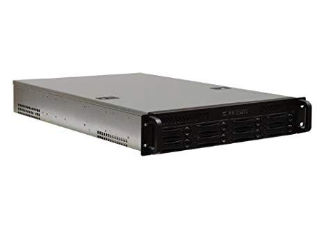 Norco 2U Rack Mount 8 x Hot-Swappable SATA (I or II)/SAS Drive Bays Server Chassis RPC-2008